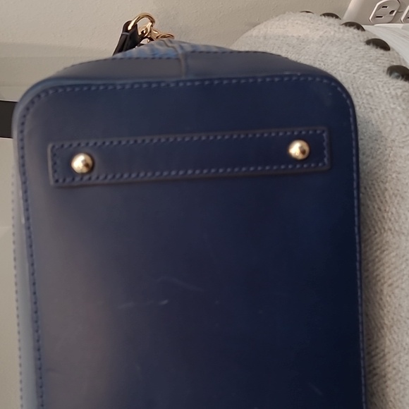 Dooney & Bourke Camden Woven Hobo. EUC. Brilliant Blue - Picture 6 of 12